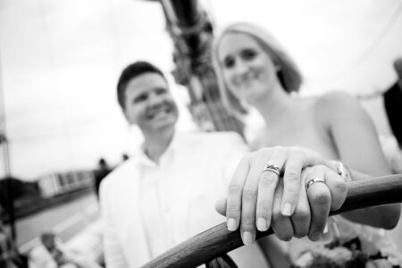 Ringfoto an deck der mare frisium auf der elbe